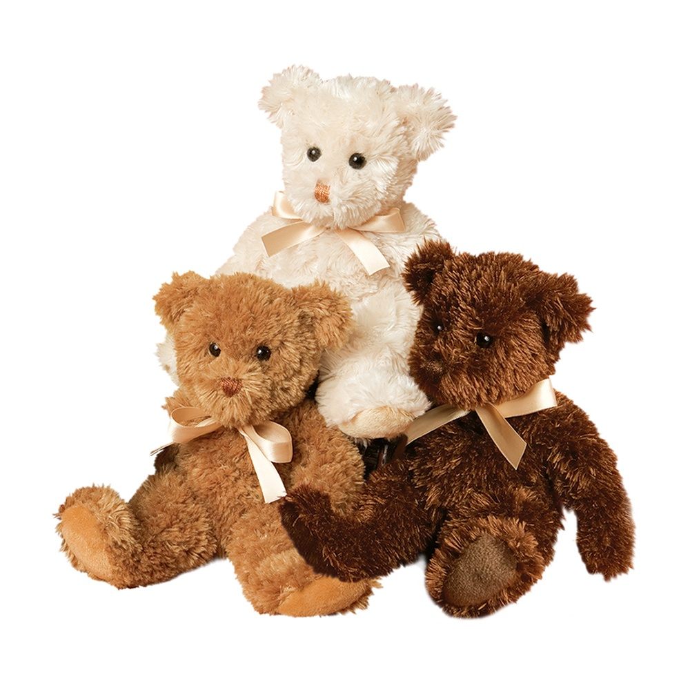 Caramel Fuzzy Teddy Bear - Image 2