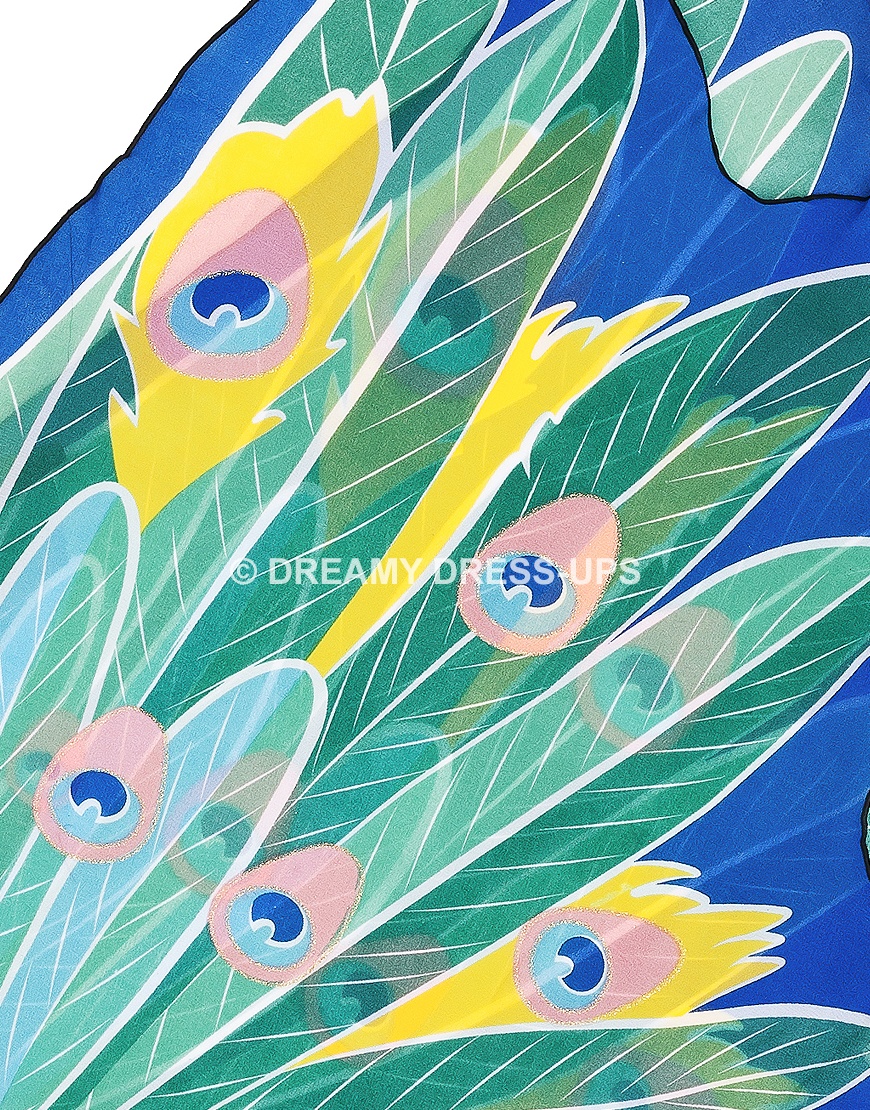 Blue Peacock Fantasy Wings - Image 2