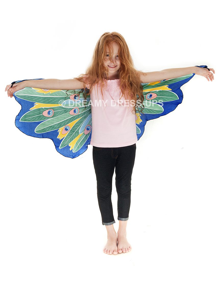 Blue Peacock Fantasy Wings - Image 4